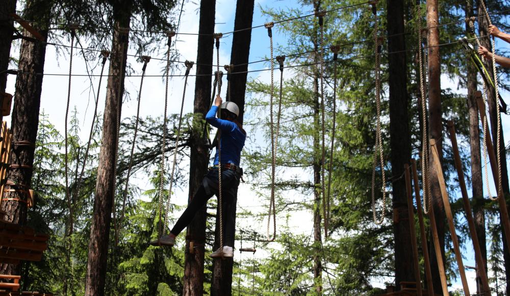 Klettern beim Sterzing Fun-Camp