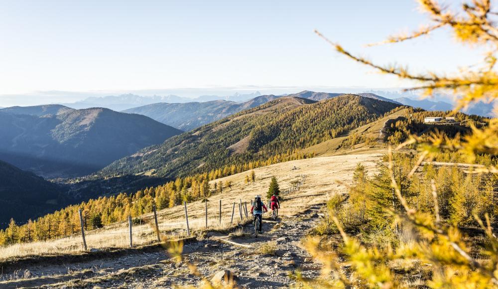 Bikeland Kärnten: Trails vom Gipfel bis zum See in Bad Kleinkirchheim