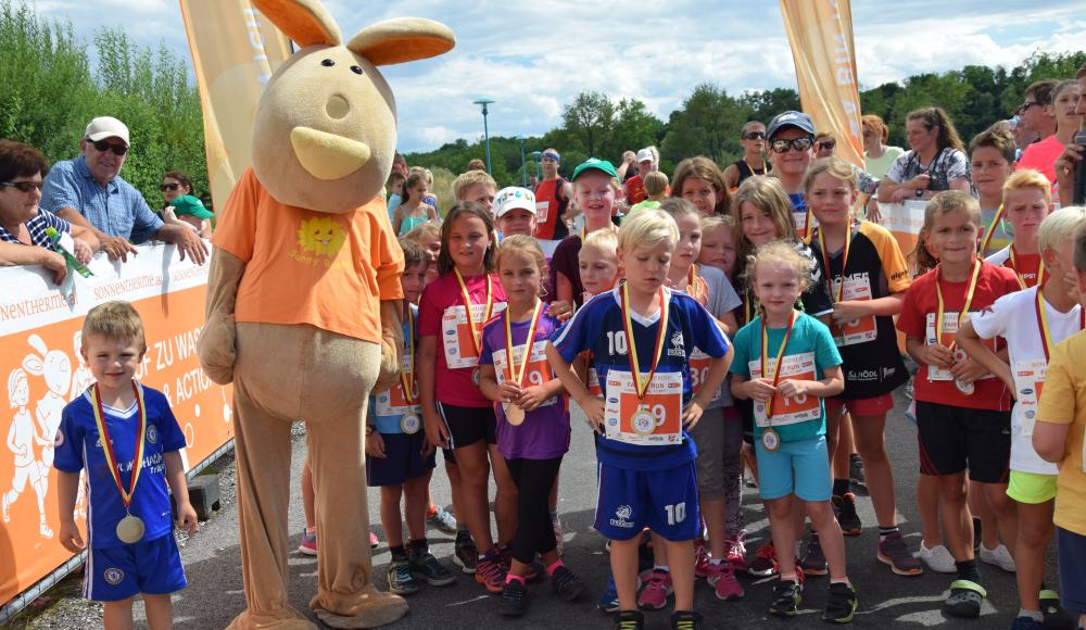 Kinder beim Family Run