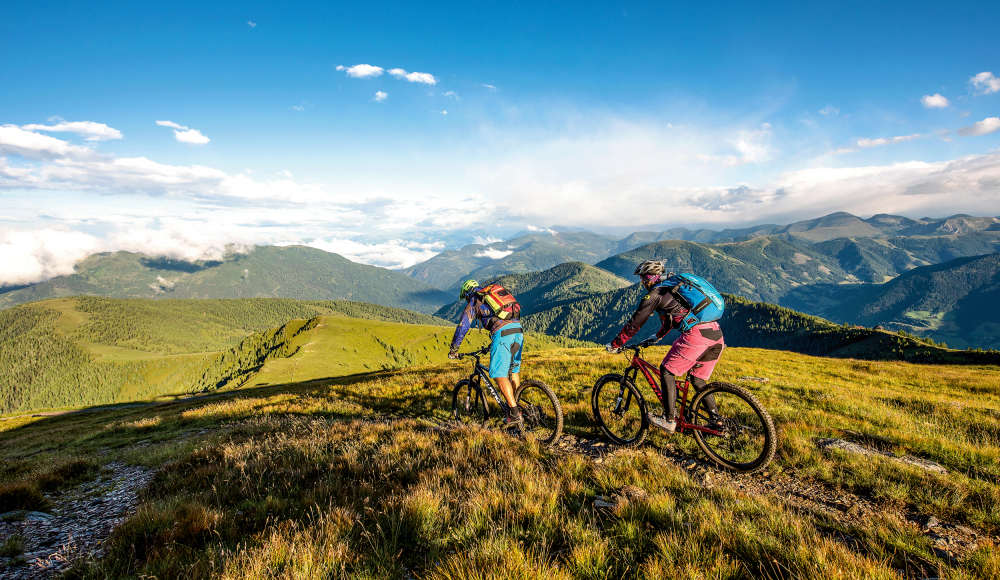 Bikeland Kärnten: Trails vom Gipfel bis zum See in Bad Kleinkirchheim