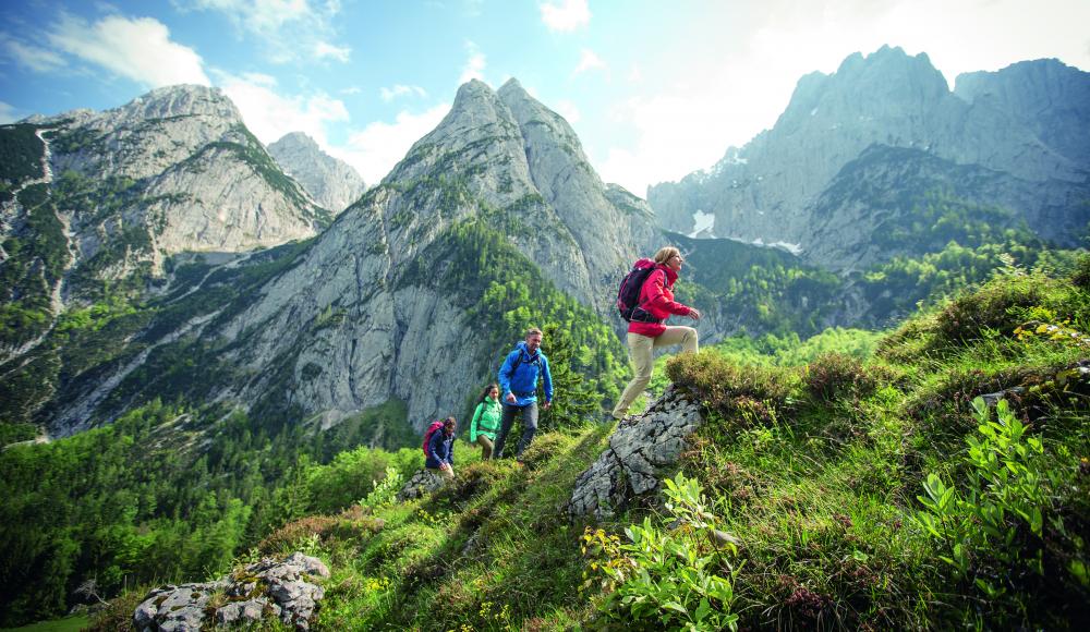 Wandern in den Bergen