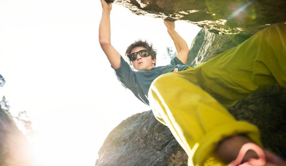 Bouldern in den Bergen