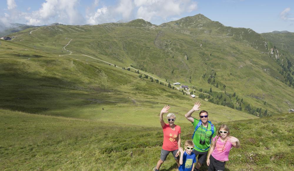 Wild auf den Wildkogel: Neue Berg-Erlebnisse sorgen für frischen Wind im Familienurlaub