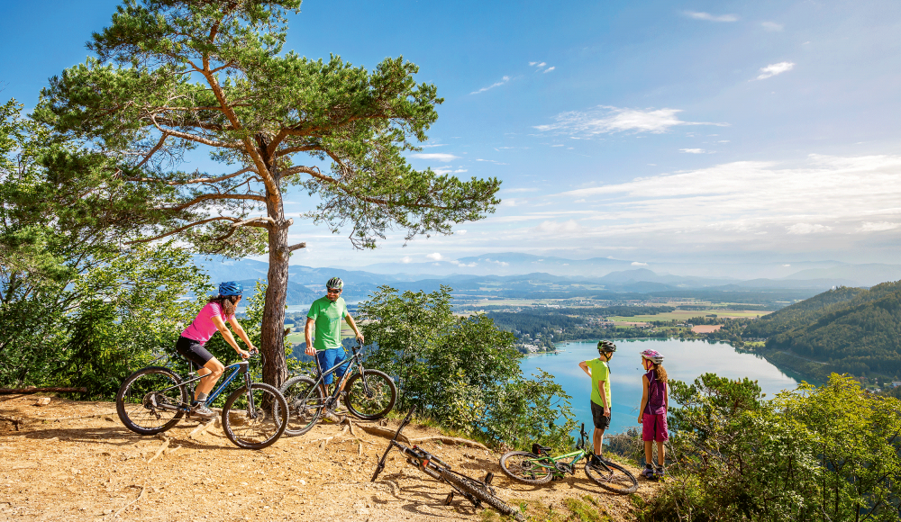 Bikeland Kärnten: Längster Trail trifft wärmsten See in der Region Klopeiner See - Südkärnten