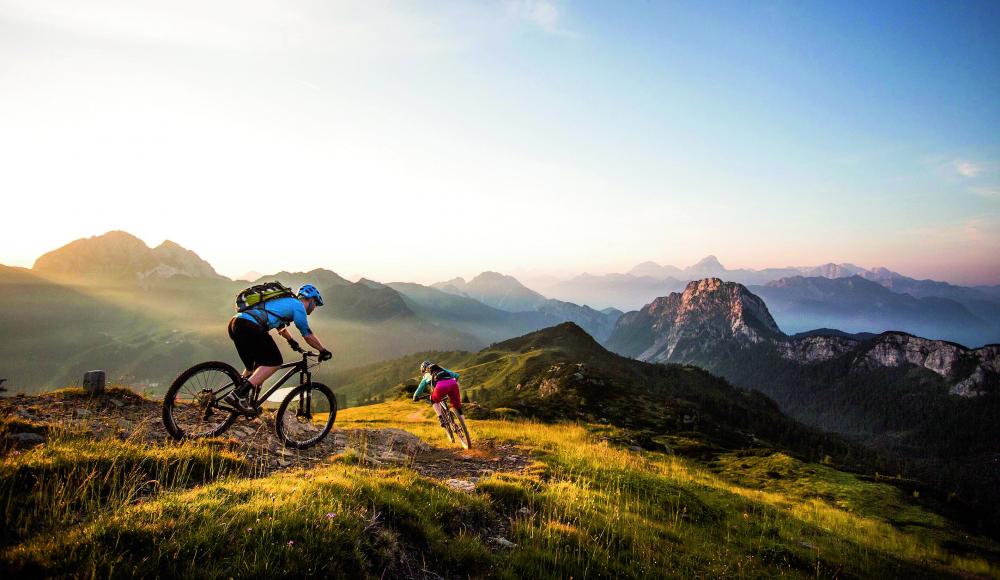 Bikeland Kärnten: Grenzenlos biken am Nassfeld-Pressegger See