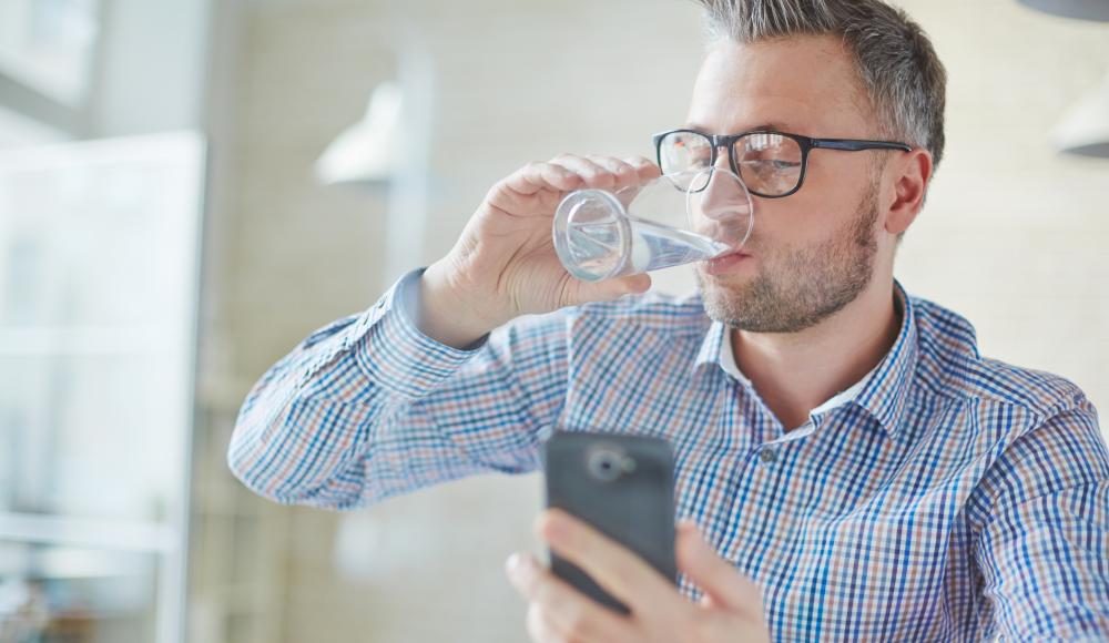 Trinken am Arbeitsplatz? Ausdrücklich erwünscht!