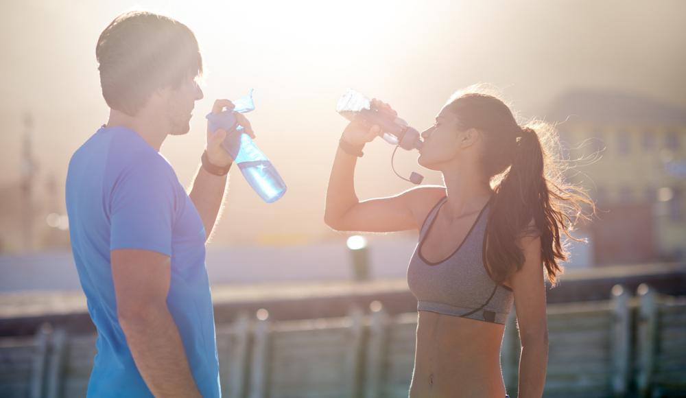 zu wenig trinken beim Sport