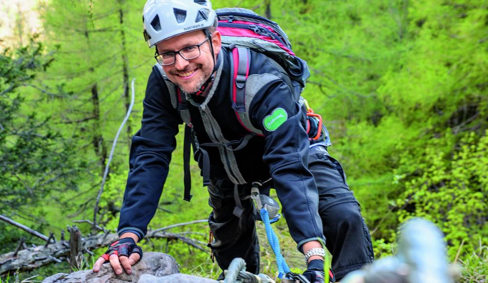 Das erste Mal Klettersteig: Als blutiger Anfänger auf dem Eisenweg