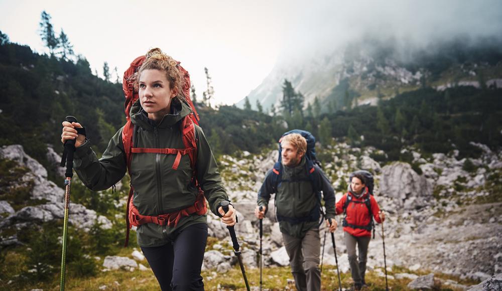 Perfekt für Trekkingfans und Weltenbummler: der Trekkingrucksack Yukon von Tatonka