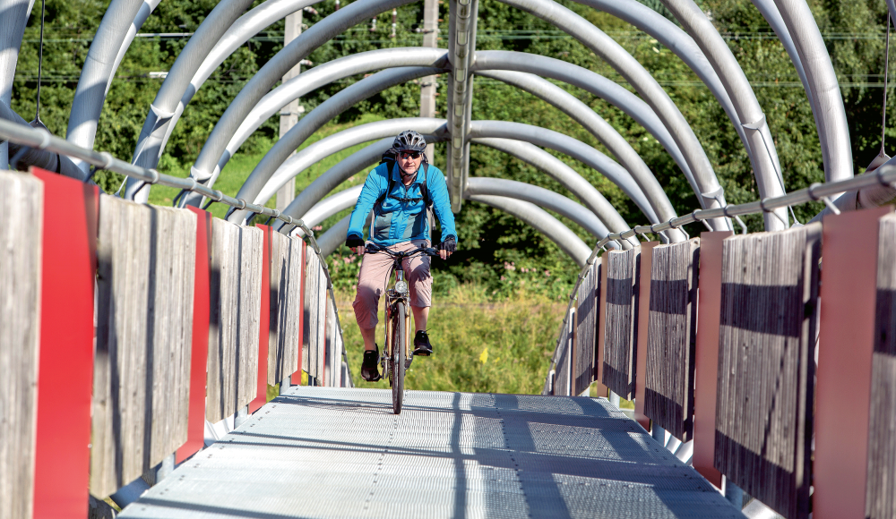 Live dabei: SPORTaktiv beim Tourenradeln am Murradweg