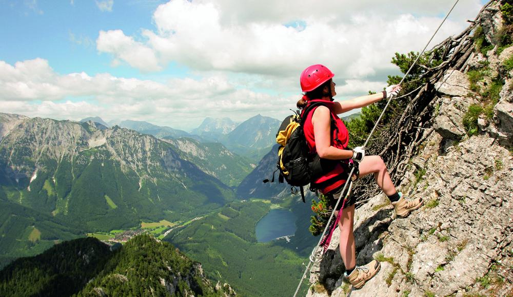 Sonnenschutz von Ultrasun beim Bergsport