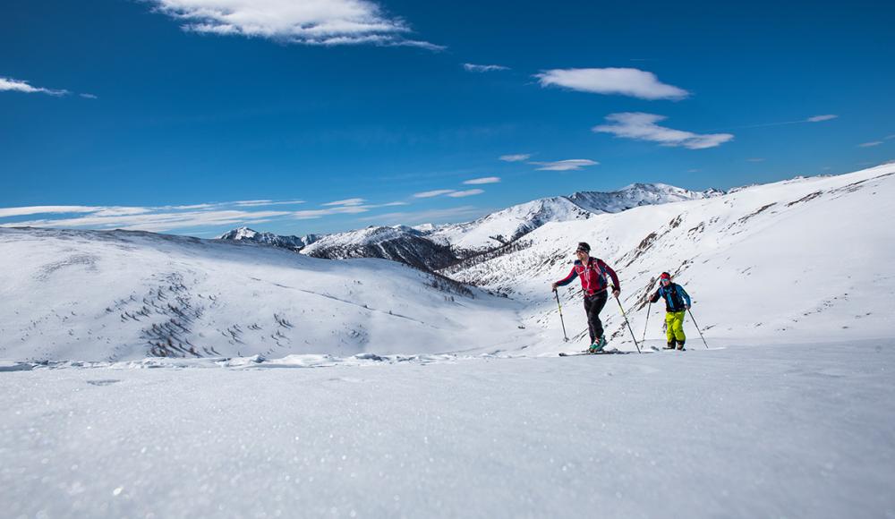 Nockberge Skitour-Anstieg