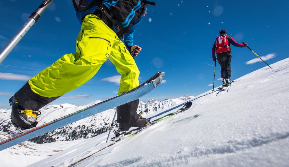 Nockberge Trail Spitzkehrtechnik Skitour