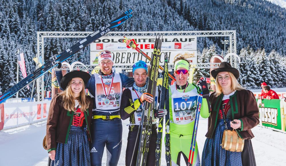 Sieger Clemens Blassnig im Ziel 