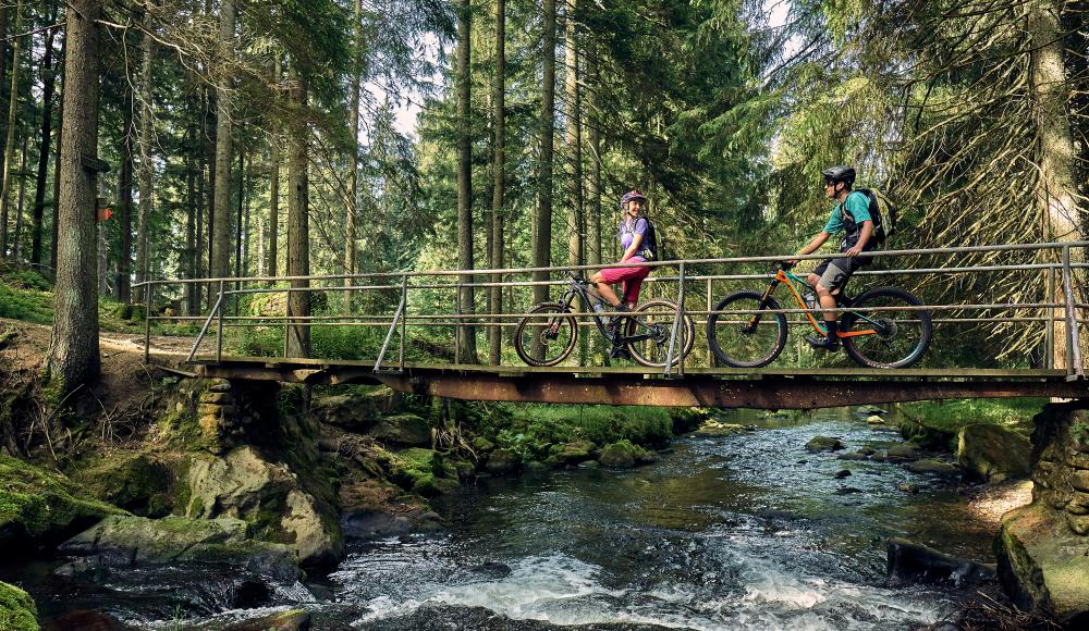 Bike Brücke Bodenmais