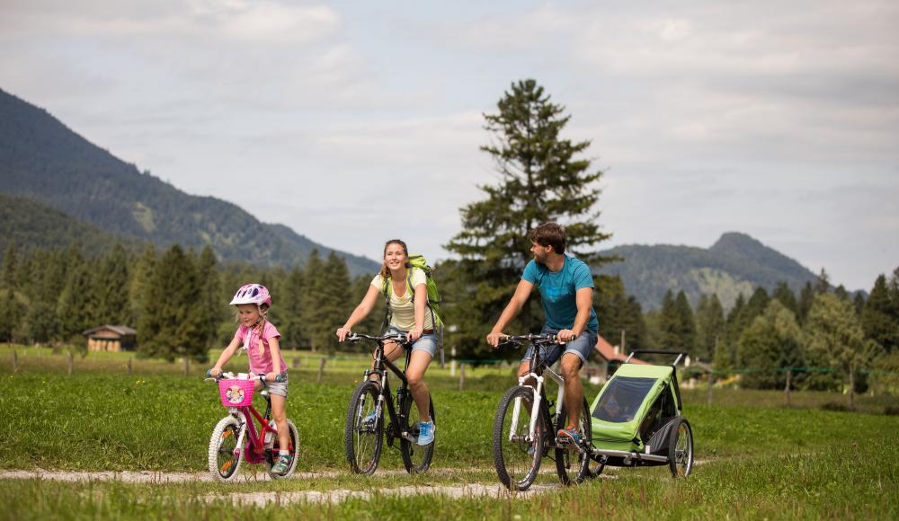 Fahrradfahren Zugspitz