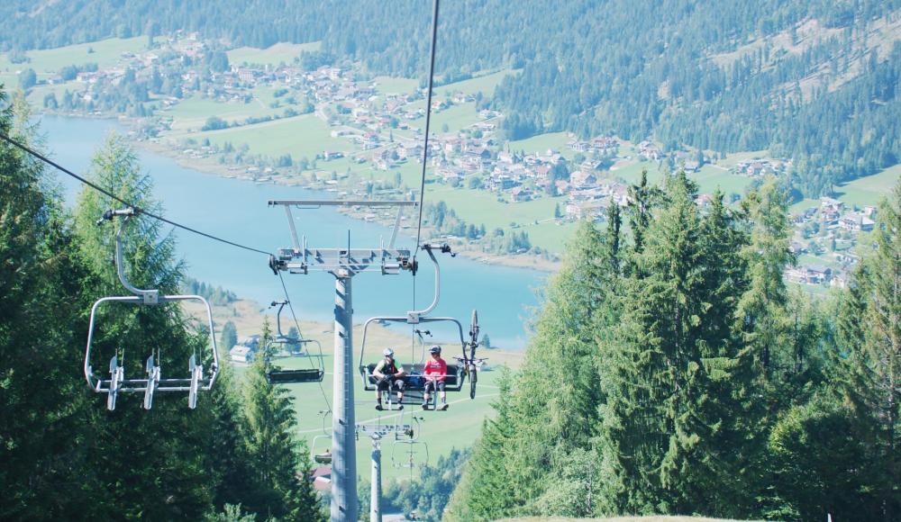 Mountainbiken am Weissensee: Auf zwei Rädern geht's hoch hinaus!