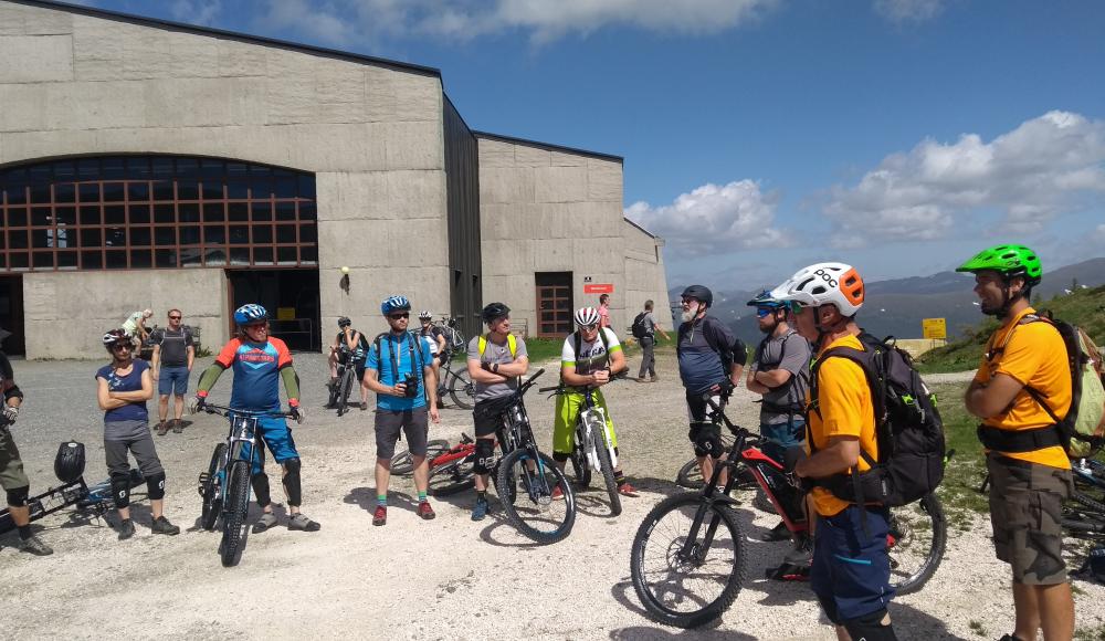 Achterbahn durch die Baustelle: SPORTaktiv testet den (künftig) längsten Flowtrail Europas!