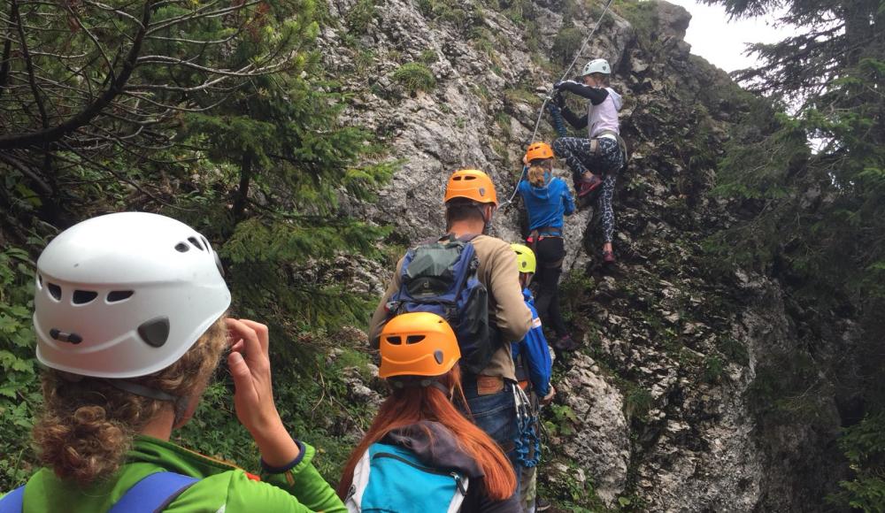 1. Klettersteig-Schnuppercamp für Familien & Einsteiger Hochkar