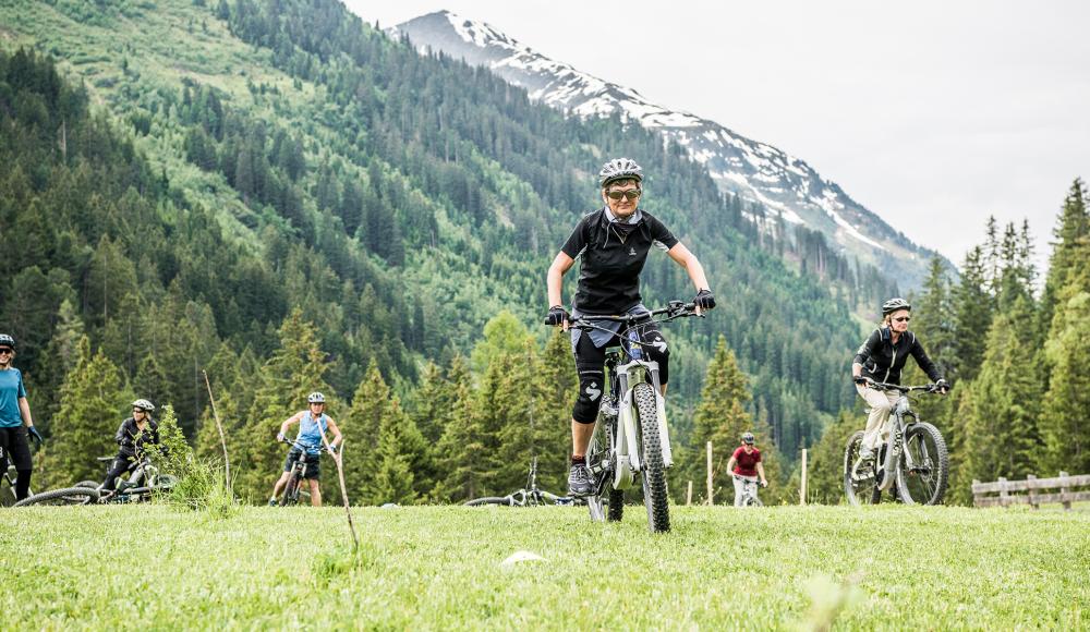 Bike-Action in St.Anton