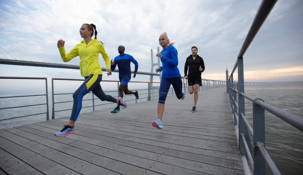 ASICS Laufstudie - Läufergruppe