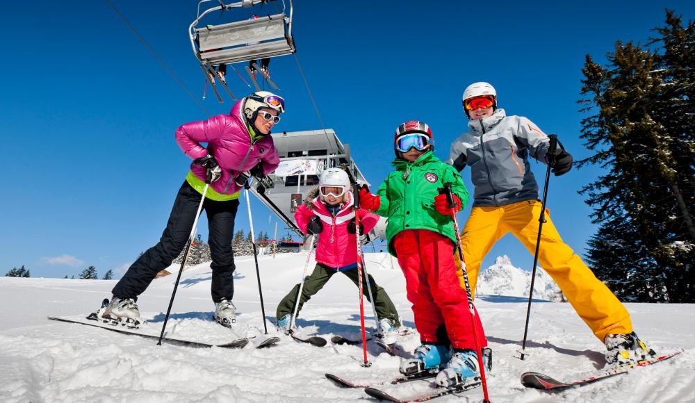 Ikarus Skifahren in Filzmoos