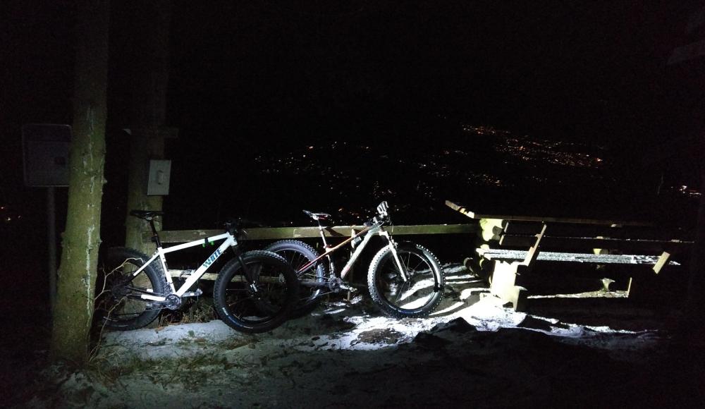 Nightride mit Ausblick