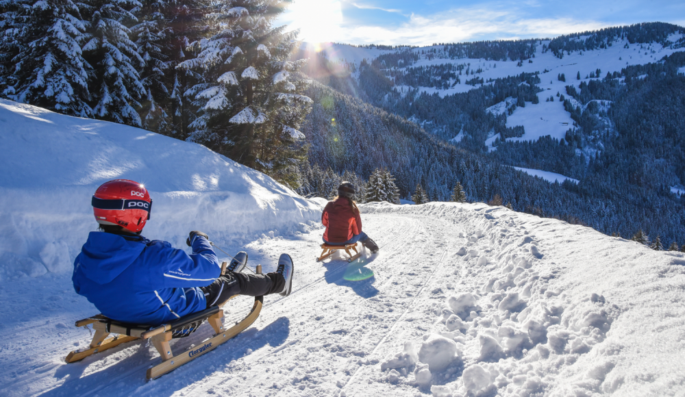 Winterspaß abseits der Piste in der Ferienregion Hohe Salve