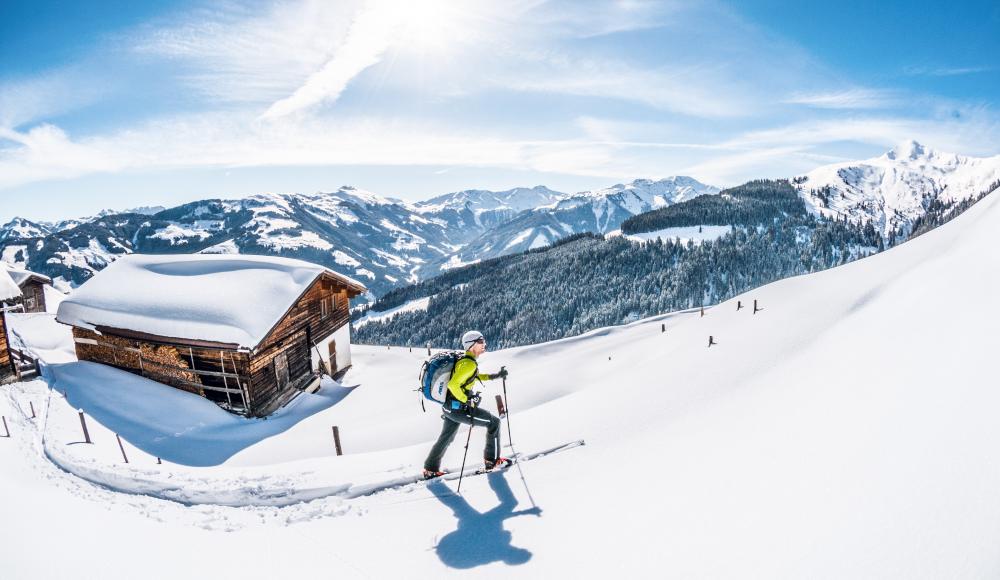 Winterspaß abseits der Piste in der Ferienregion Hohe Salve