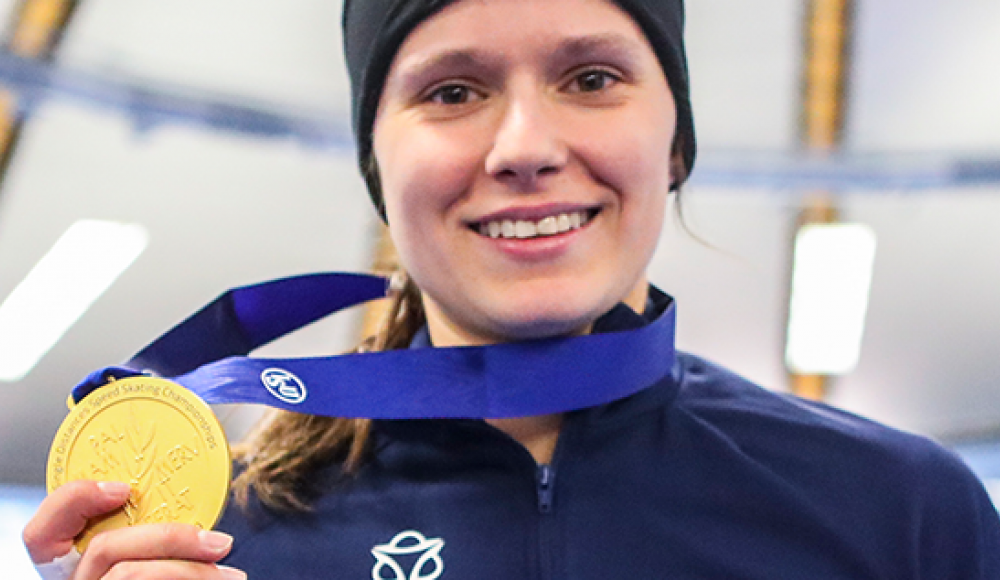 Erfolgsjägerin: Eisschnellläuferin Vanessa Herzog im Porträt