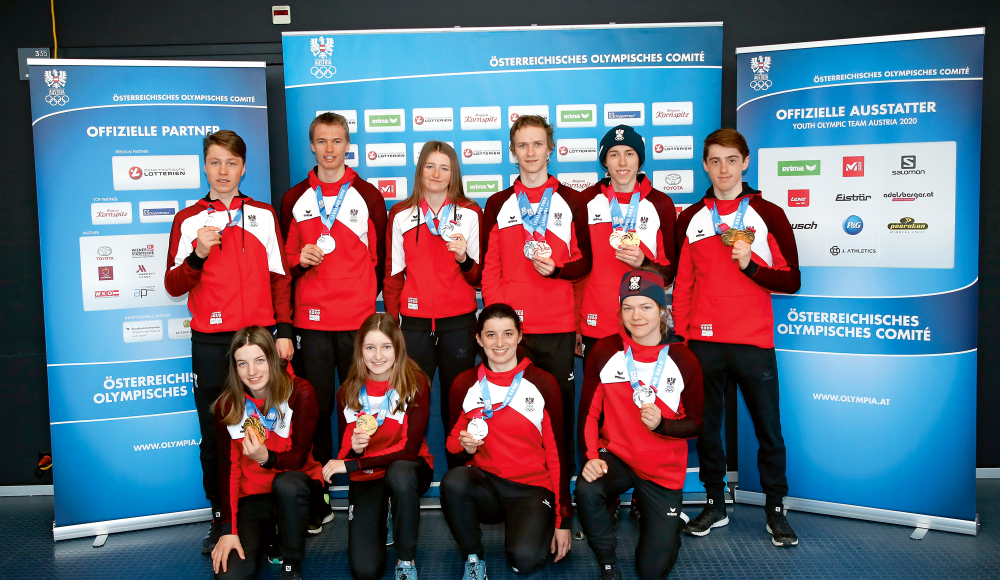 	Wintermärchen: Österreich jubelte über 16 Medaillen bei den Youth Olympic Games in Lausanne 2020