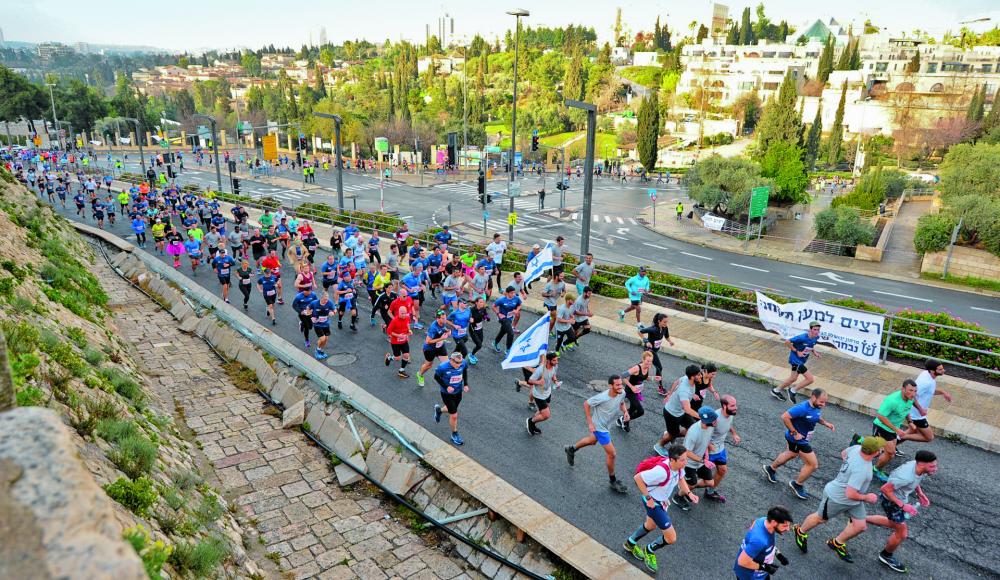 Klagen abseits der Klagemauer: SPORTaktiv live dabei beim Jerusalem-Marathon