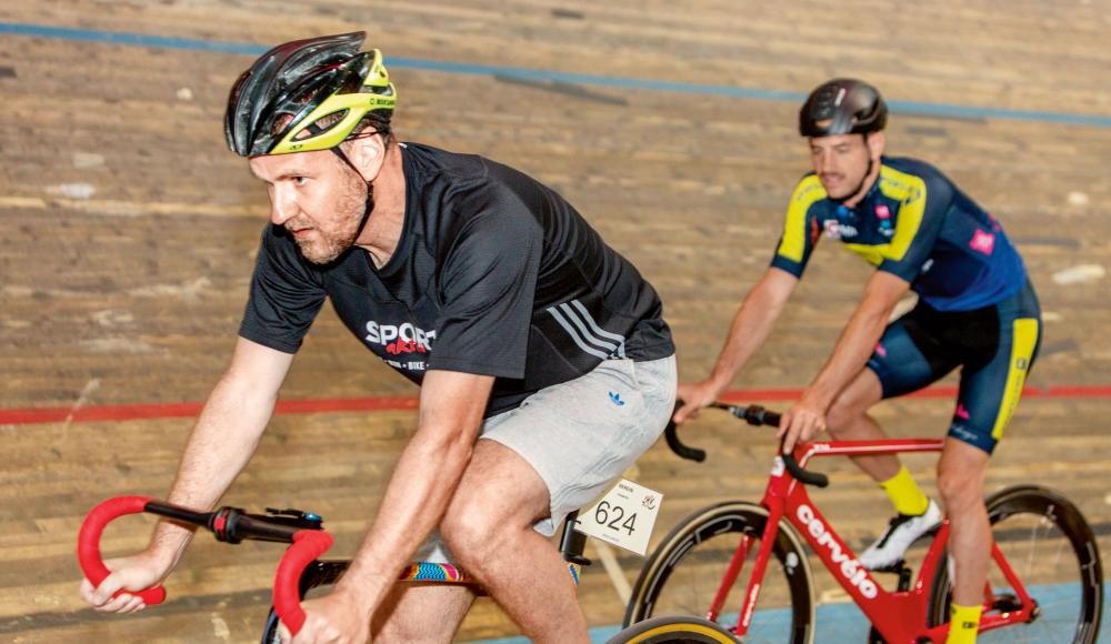 Wir gegen die Stars: Bahnradfahren mit Andreas Graf