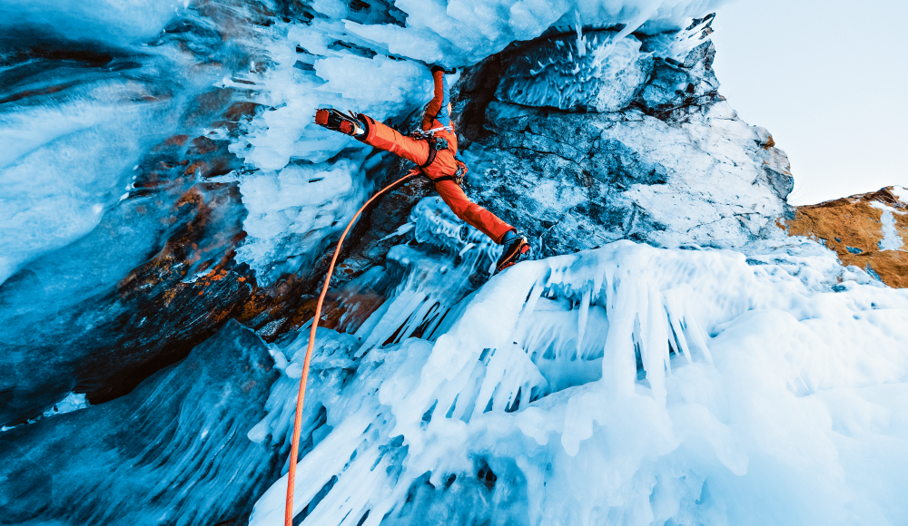 Klettern in der Tiefkühltruhe: Profi Dani Arnold war in Sibirien auf der Suche nach Neuland