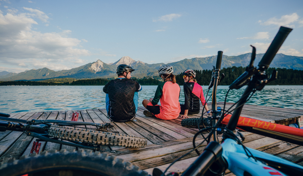 MTB Villach – Faaker See – Ossiacher See: flowige Aussichten