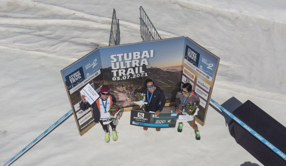 Stubai Ultratrail 2021: Hutter siegt in Rekordzeit auf dem Stubaier Gletscher