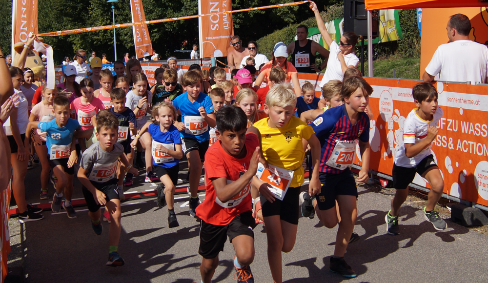 5. Sonnentherme Family Run: Kleine & große Spitzenathleten in Lutzmannsburg am Start