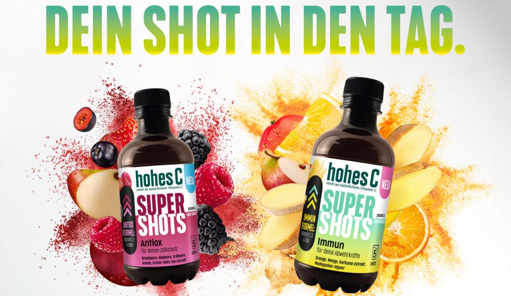 Hohes C Super Shots: Dein Shot in den Tag!