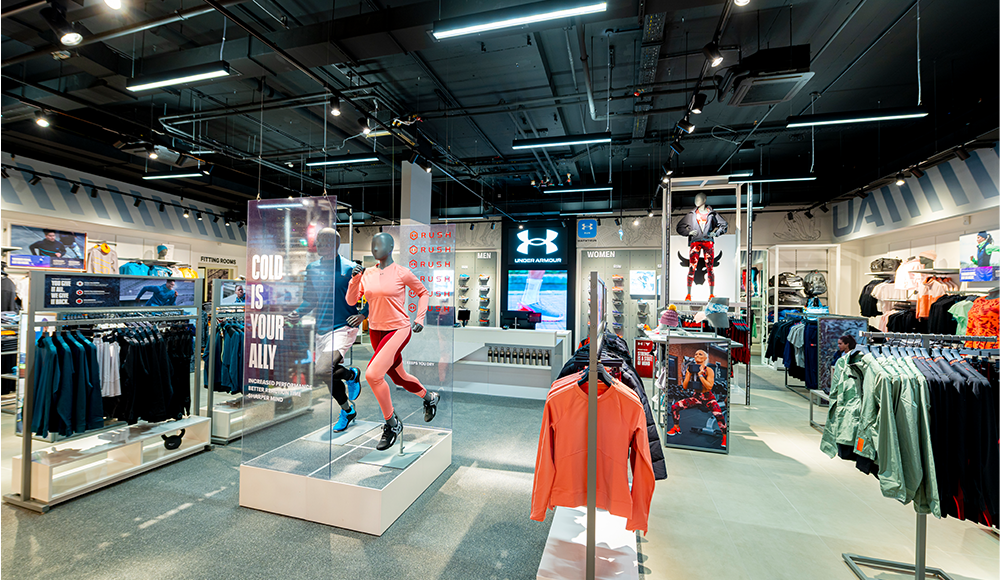 Under Armour hits Austria: Neuer Shop in der ShoppingCity Seiersberg