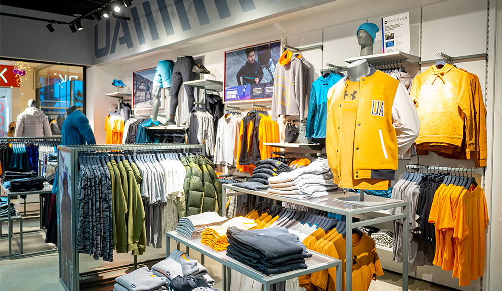 Under Armour hits Austria: Neuer Shop in der ShoppingCity Seiersberg