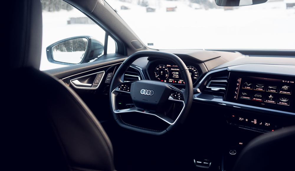 Audi Experience: Sichere dir einen (RS) e-tron GTs oder Q4 (SB) e-tron für eine Wochenendausfahrt nach Obergurgl!