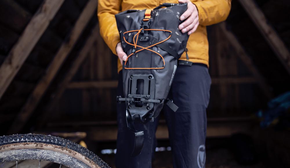 Für dein Bikepacking-Abenteuer: die Satteltasche Seat Pack QR von ORTLIEB