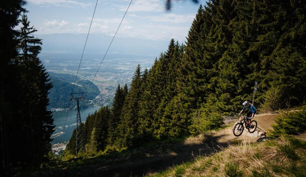 Für Könner: Neuer Downhill-Trail auf der Gerlitzen eröffnet