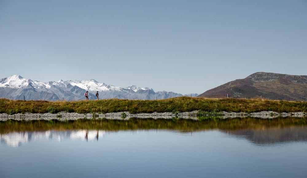 Wandern in Mittersill-Hollersbach-Stuhlfelden: Mit Blick auf den Nationalpark Hohe Tauern