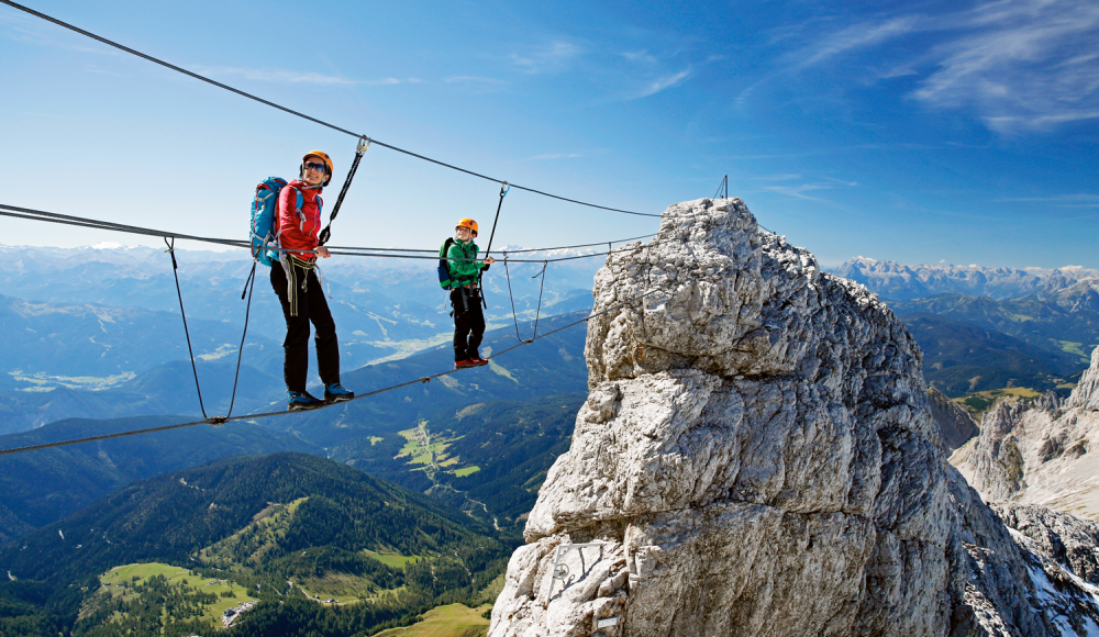 Herausforderung Klettersteig: So gelingt der Einstieg in den Aufstieg