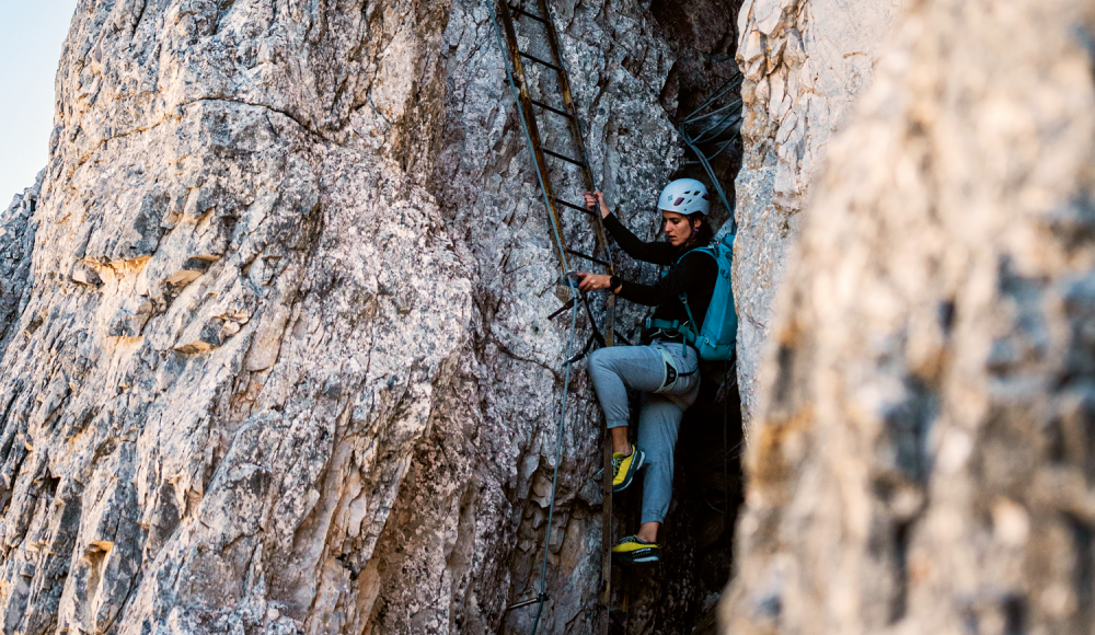 Herausforderung Klettersteig: So gelingt der Einstieg in den Aufstieg
