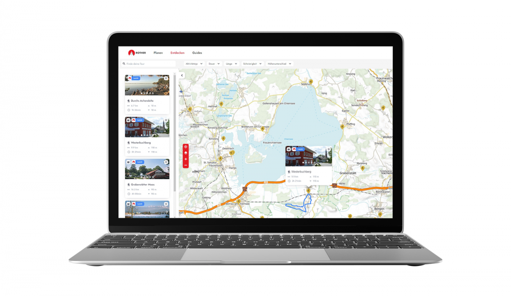 Die neue Rother App: Geprüfte Wandertouren und zuverlässige Routenplanung mit Premium-Karten
