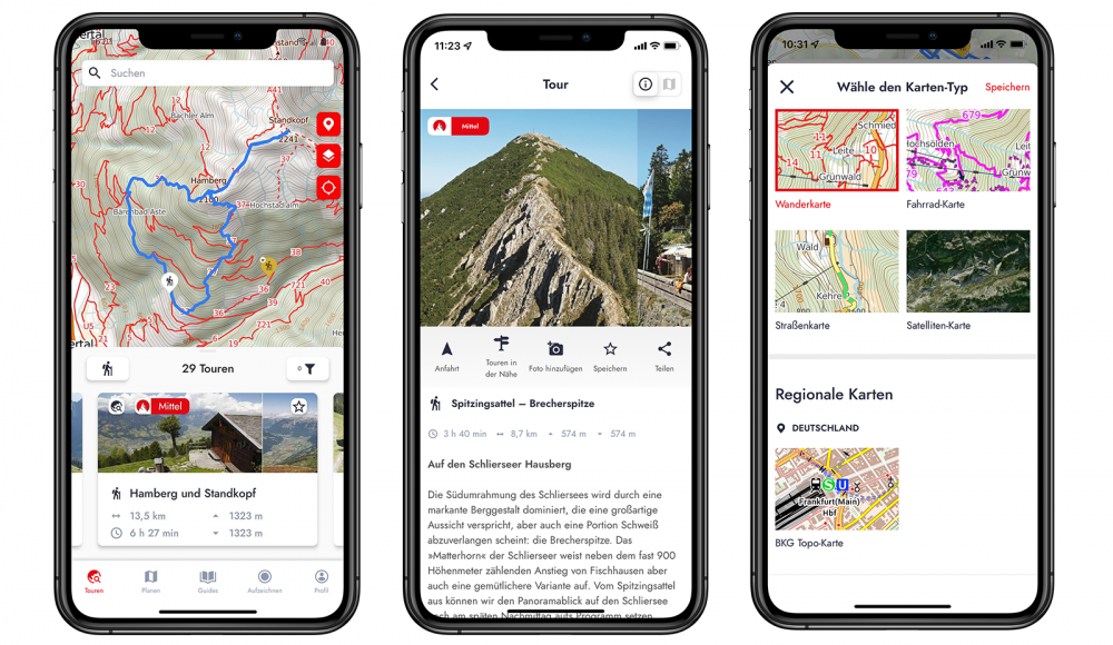 Die neue Rother App: Geprüfte Wandertouren und zuverlässige Routenplanung mit Premium-Karten