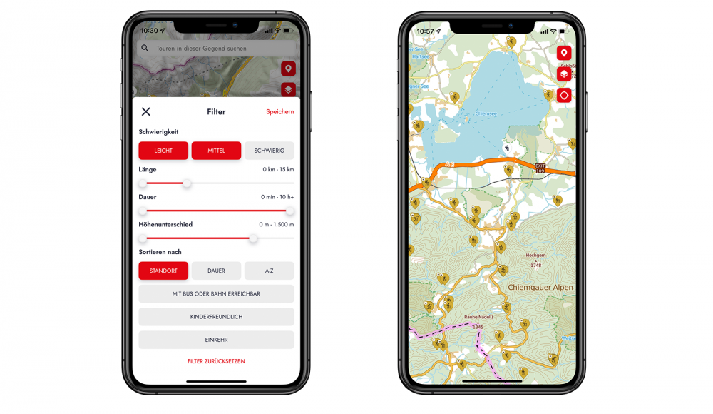Die neue Rother App: Geprüfte Wandertouren und zuverlässige Routenplanung mit Premium-Karten
