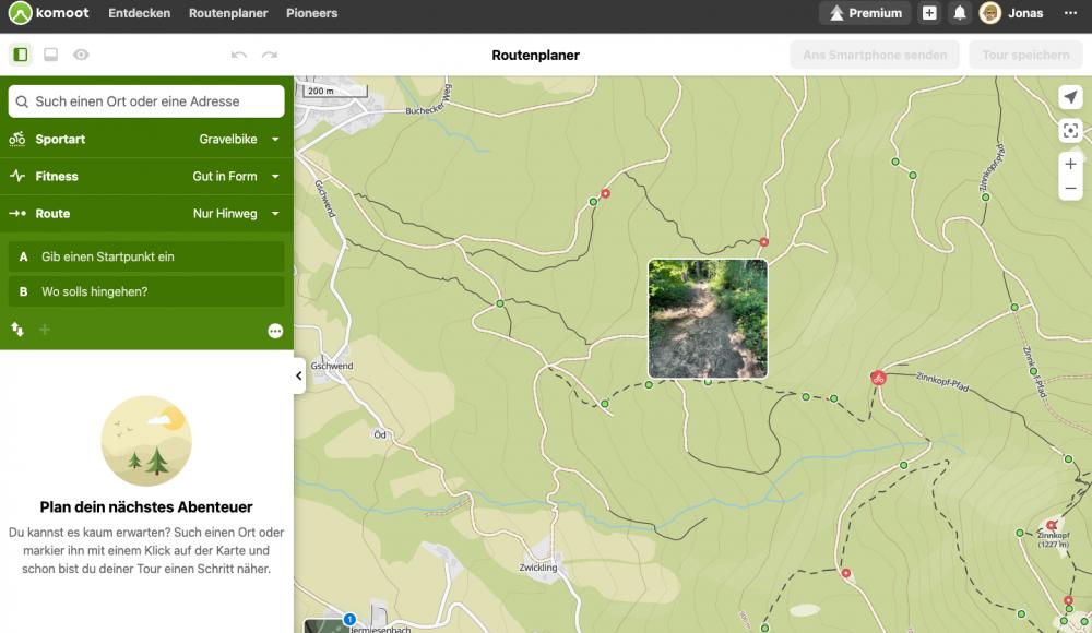 Komoot lanciert Trail View – eine innovative Technologie, mit der die Karte zum Leben erweckt wird